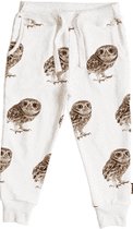 Snurk - Broeken voor kinderen - Night Owl Pants - Wit  - Maat 62EU