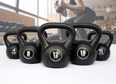 Kettlebell set 18kg - set van 4kg kettlebell 6kg kettlebell en 8kg kettlebell