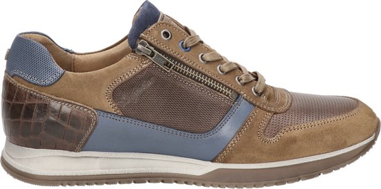 Australian Browning heren sneakers - Cognac - Maat 47