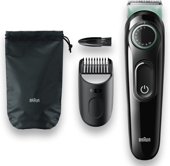 Braun 3 BT3323 Tondeuse À Barbe Pour Homme - Tondeuse Pour Visage - Cheveux