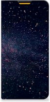 Flip Cover Geschikt voor Samsung Galaxy M52 Smart Cover Hoesje Stars