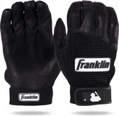 Franklin - Honkbal - MLB - Pro Classic - Honkbal Slaghandschoentjes - Volwassenen - Unisex - Zwart - Small