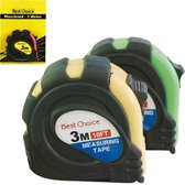 Rolmaat - Meetlint - 3m - 300 cm - Blokkeerknop