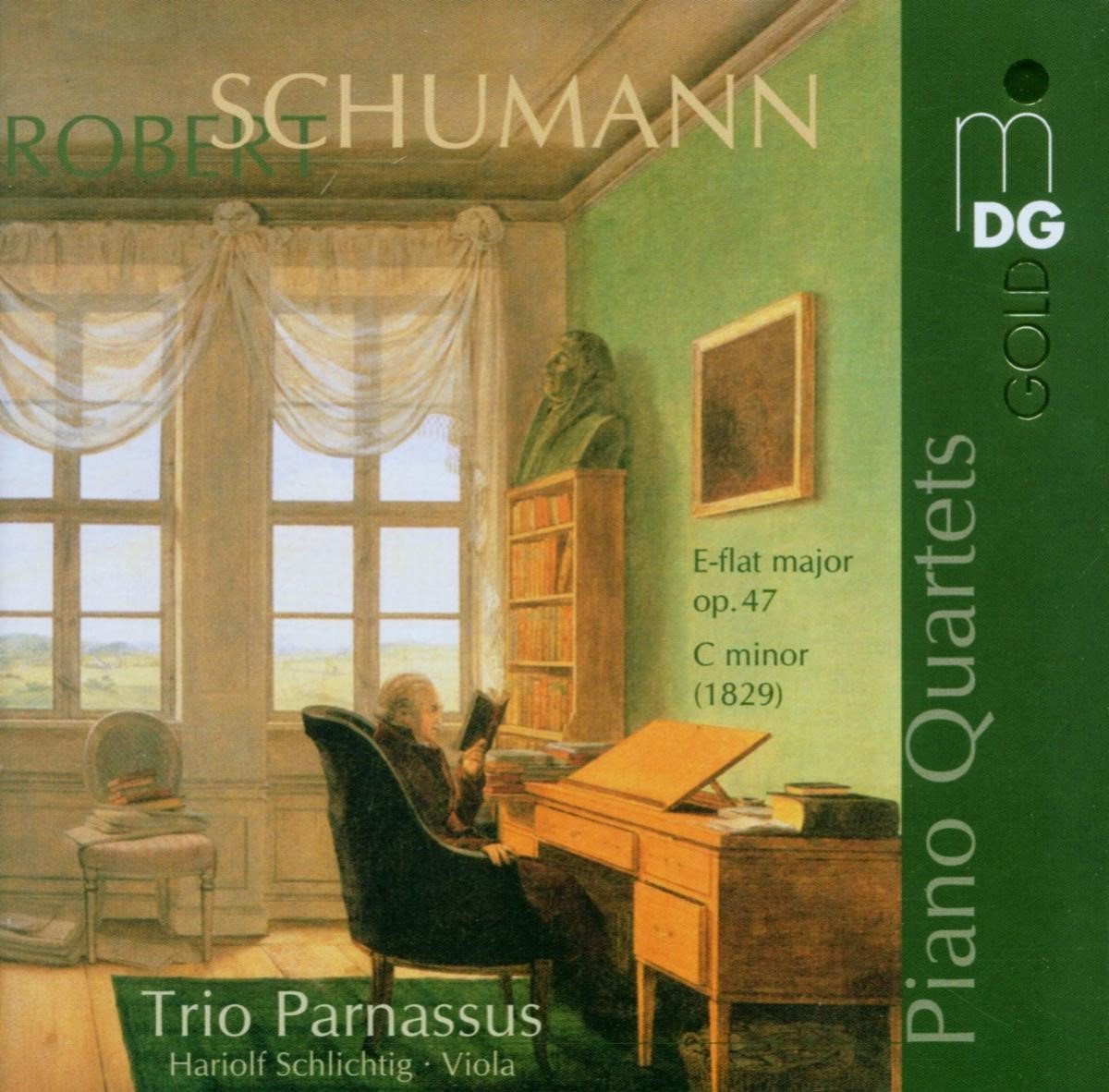 Hariolf Schlichtig, Trio Parnassus - Schumann: Piano Quartets (SACD)