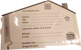 Uitnodigingskaarten Nieuwe woning