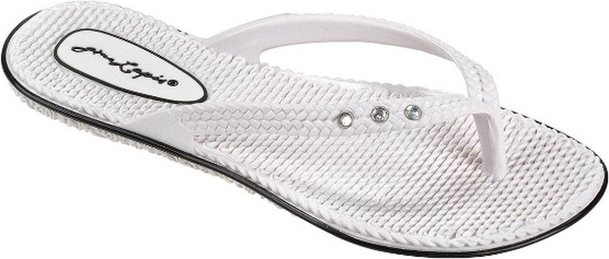 Slippers - Dames - Saint Tropez - Offwhite - Maat 37