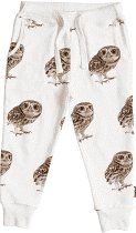Snurk - Broeken voor kinderen - Night Owl Pants - Wit  - Maat 56EU