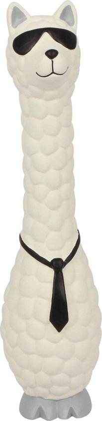 Adori Speelgoed Latex Lama - Hondenspeelgoed - 27 cm Wit