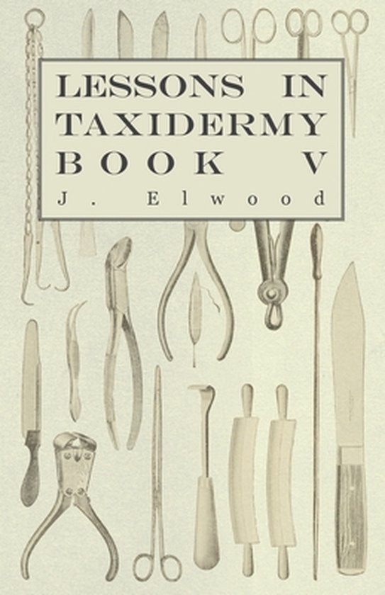 Lessons In Taxidermy - A Comprehensive Treatise On Collectin ... - cover