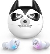 AMAFACE Draadloze in-ear hoofdtelefoon voor kinderen, bluetooth hoofdtelefoon in het oor met dubbele microfoon en touch-bediening, IPX5 waterdichte hoofdtelefoon draadloos kinderen 36 uur afs