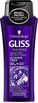 SCHWARZKOPF Shampoing Gliss - Ultimate Fiber - 250 ml