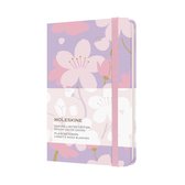 Moleskine Limited Edition Notitieboek - Sakura - Pocket - Blanco - Donker Roze