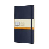 Moleskine Classic Notitieboek - Large - Softcover - Gelinieerd - Saffier Blauw