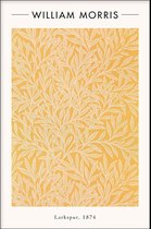 Walljar - William Morris - Larkspur III - Muurdecoratie - Canvas schilderij