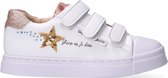 Shoesme witte klittenbandsneaker met gouden ster