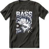 Vissen T-Shirt | Grappig Verjaardag Vis Hobby Cadeau Shirt | Dames - Heren - Unisex | Tshirt Hengelsport Kleding Kado - Donker Grijs - XL