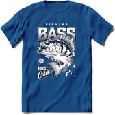 Vissen T-Shirt | Grappig Verjaardag Vis Hobby Cadeau Shirt | Dames - Heren - Unisex | Tshirt Hengelsport Kleding Kado - Donker Blauw - M