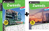 Puzzelsport - Puzzelboekenpakket - Zweeds 2-3* 288p +  Zweeds 2-3* 96p