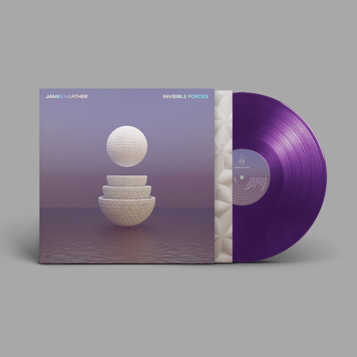 James Heather - Invisible Forces (LP) (Coloured Vinyl)