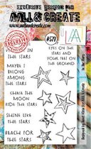 AALL & Create Stamp In the Stars AALL-TP-579 15x10cm