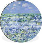 Cercle mural - Cercle mural - Vagues déferlantes - Peinture de Claude Monet - Aluminium - Dibond - ⌀ 60 cm - Intérieur et Extérieur