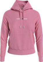 Tommy Jeans Tjw Linear Logo Hoodie Truien & vesten - Roze