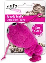 AFP Modern Cat - Speedy Snake ROZE ( Speelgoed voor katten - Kattenspeelgoed - Kattenspeeltjes )