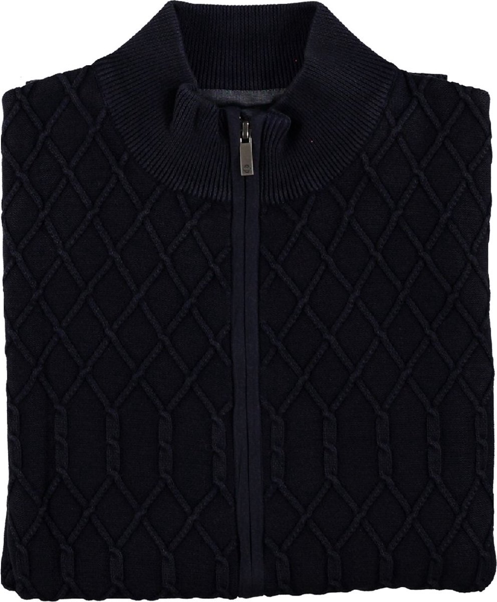 Fellows United Lange mouw Vest - 21.1114 Marine (Maat: XL)
