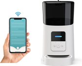 Momo's Choice Smart Pet Feeder Automatische voerautomaat voor honden en katten, 6L Wi-Fi automatische voerautomaat voor honden en katten, Programmering van etenstijden en doseringe