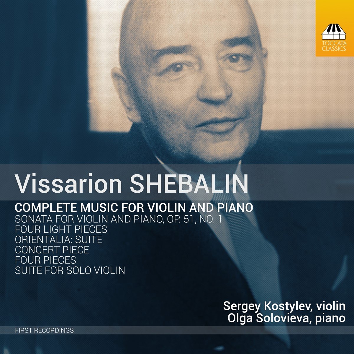 Olga Solovieva, Sergey Kostylev - Complete Music For Violin And Piano (CD)