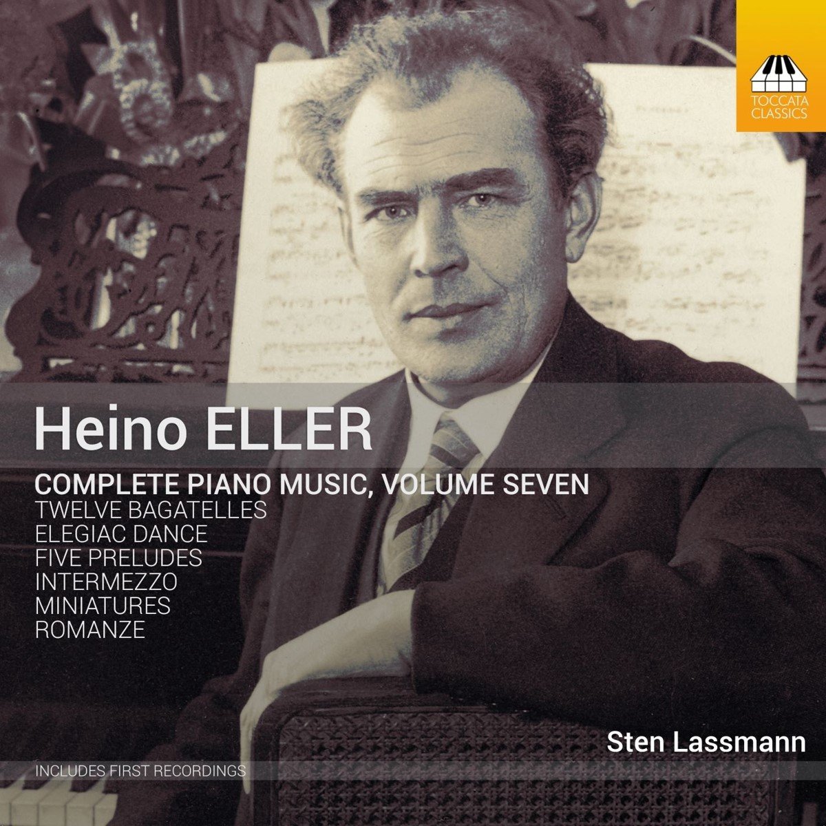 Sten Lassmann - Eller: Complete Piano Music, Volume Seven (CD)