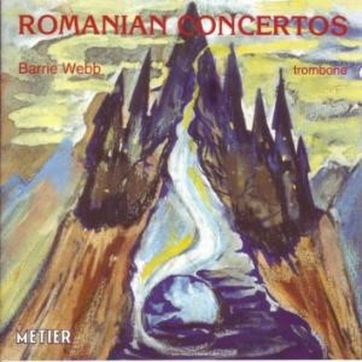 Barrie; Etc Webb - Romanian Trombone Concertos (CD)