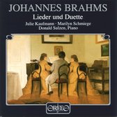 Marilyn Schmiege, Donald Sulzen, Julie Kaufmann - Brahms: Lieder/Duette (CD)