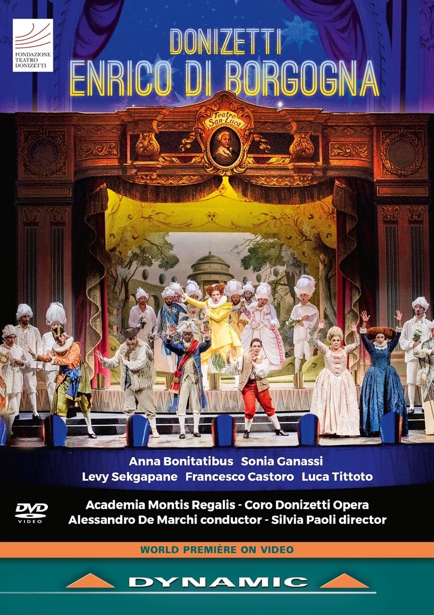 Anna Bonitatibus, Sonia Ganassi, Coro Donizetti - Enrico Di Borgogna (DVD)