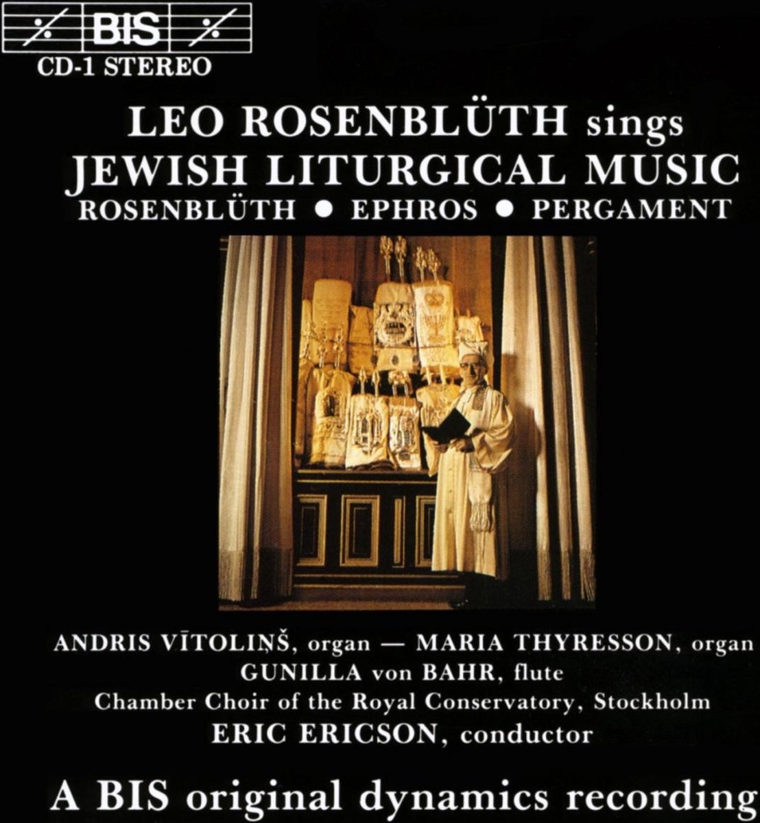 Leo Rosenblüth, Andris Vitolins - Jewish Liturgical Music (CD)