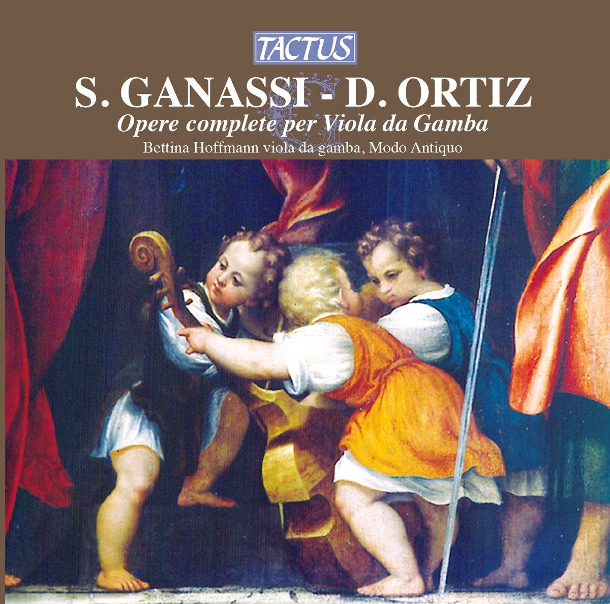 Bettina Hoffmann, Modo Antiquo - Ganassi & Ortiz: Opere Complete Per Viola Da Gamba (CD)
