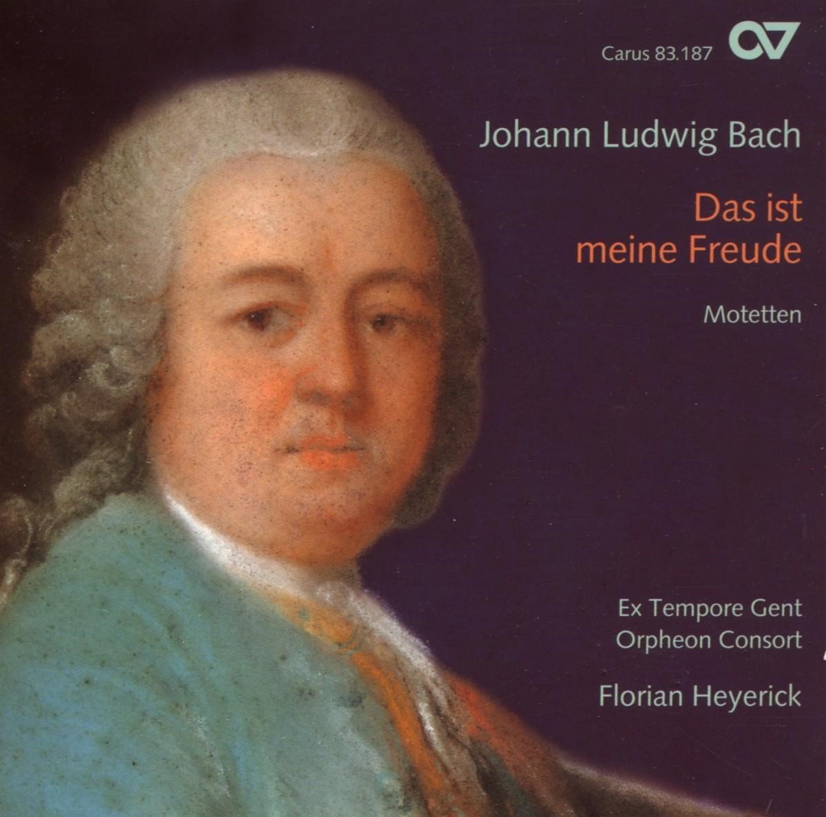 Ex Tempore Gent, Orpheon Consort, Florian Heyerick - J.L. Bach: Das Ist Meine Freude - Motetten (CD)