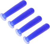 Lens zuignapje - Contactlens - Contactlenzen zuiger - 4 stuks - Voor harde lenzen - Donkerblauw