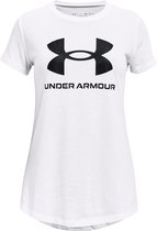 T-shirt Under Armour Live Sportstyle Graphic SS Filles - Taille S