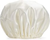 COMBES Douchemuts - Wit - Douchecaps - Douche - Haar - Shower Cap - Badmuts - Waterdicht - Vrouwen