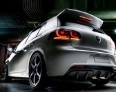 Achterlichten VW GOLF 6 10 08-12 ROOD HELDER LED