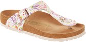 Birkenstock Gizeh Vegan Dames Slippers Summer Floral Rose Regular-fit – Maat 38