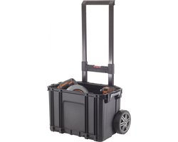 Keter Gereedschapsopberger met Connect Trolley and Rolling Systems zwart