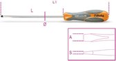 Beta 1290 sleuvenschroevendraaier 0,5x3,0x75