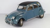 Citroën 2CV 1966 (Blauw) (20 cm) 1/18 Solido - Modelauto - Schaalmodel - Model Auto - Miniatuurautos