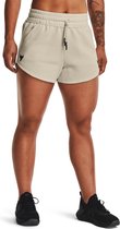 Under Armour Project Rock Fleece Short-BRN - Maat XS