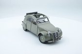 Citroën 2CV 1952 (Grijs) (20 cm) 1/18 Maisto Special Edition - Modelauto - Schaalmodel - Model auto - Minatuurautos