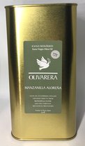 Olivarera - Biologische Extra Vierge Olijfolie - NL-BIO-01 - Manzanilla Aloreña - 1 liter