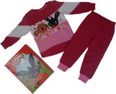 Bing joggingpak roze met cadeaubox - Trainingspak Bing - Joggingpak voor kinderen - Bing trui - Bing broek - Bing Bunny