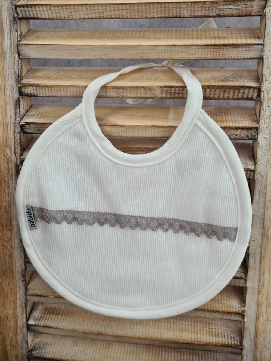 Goedkoopste Slabbetje Babidu Kant 635 wit